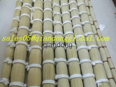 Pure Stiff and Flexible Horse Tail Hair for Strings of Musical Instruments