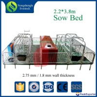 Hot dip galvanized farrowing stall for pig farrowing sow cages