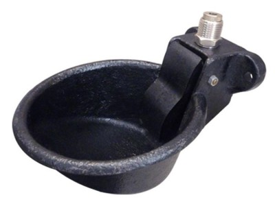 Cow Horse Pig Cattle Water Bowls Auto Cast Iron Drinking Bowl