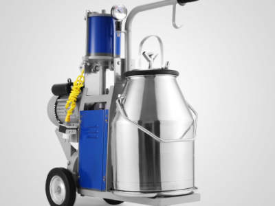 Brand Piston Cow Milking Machines 0.75kw Milking One Cow in 5mins