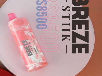 Original Breze Stiik BS8500 Disposable E-cigarette Vape Pod Recharge