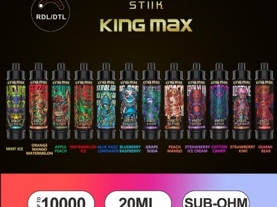 Breze Stiik Kingmax 10000 Puffs Disposable E cigarette Vape Pod