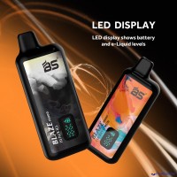 China Led Display E Vape wholesale BS Blaze 10000 Puffs Mesh Coil