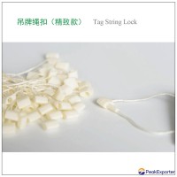 Premium Hang Tag String lock loop cord tach