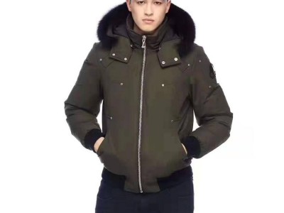 Moose Knuckles 19fw BALLISTIC BOMBER Winter Coat Jacket Natural Fox Fur