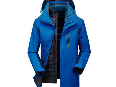 Men's 3 in 1 jacket coat high quality outdoor jackets performance wear