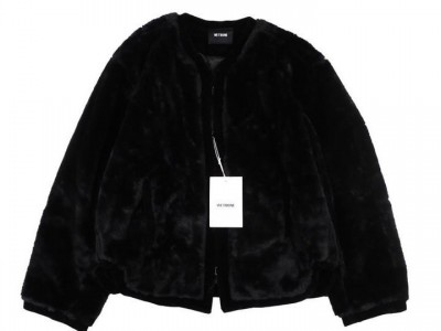 We11done 20AW GD Winter Coat Plush Coat Jacket Plush Topcoat Warm Jacket