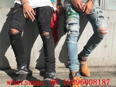 wholesale  2019 hot sell man Amiri jeans fashion jacket brand amiri jeans