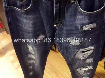 Wholesale top quality  Philipp Plein replica jeans pants sweatpants Men Trousers