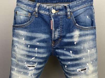 authentic Newest Dsquared2 jeans DSQ pants men's jeans DSQ2 short jeans trousers