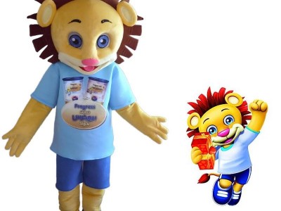custom Corporation mascot costume adult Wyeth Lion mascot suit