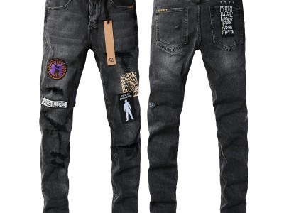 Wholesale authentic KUSBI jeans 1:1 quality men long jeans pants trousers