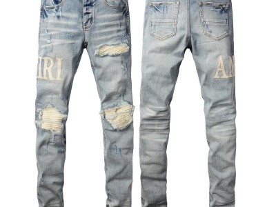 wholesale 1:1 Top quality Amiri newest youngest jeans clothes