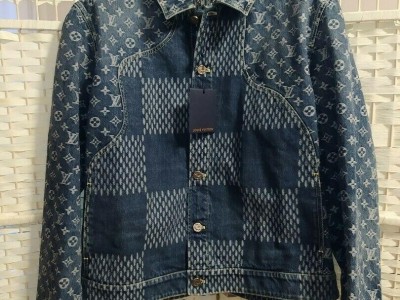 Nigo Damier Waves Monogram Men fashion     enim Jacket cheap sale