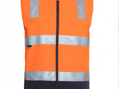 Workwear HI VIS D+N SOFTSHELL VEST
