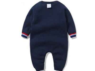 Wholesale 100% cotton baby clothes soft stylish baby winter romper set baby romp