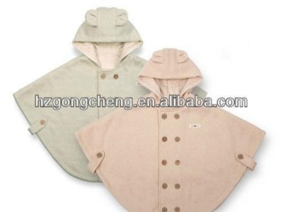 100% Organic Cotton Baby Girl Cloak Clothes