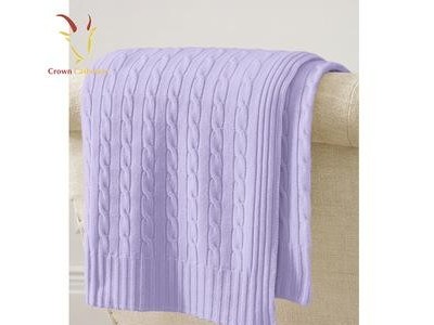 New style Kids Bright Colors Warm Cable Throw Blankets