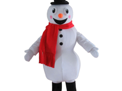 adult snowman mascot costume for Christmas