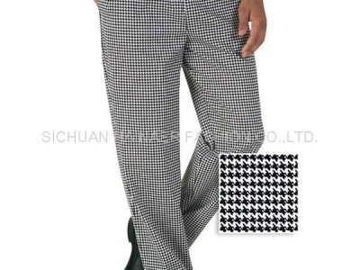 Hot-sale Traditional Drawstring check chefs pants ，chefs wear,chefs uniform