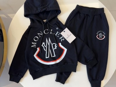 Kids Hooded Two Piece Tracksuit Jumpsuit Junior Kids toddler children