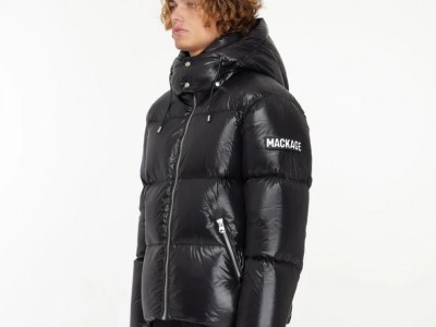 Mackage Kent-Z Jacket Men's Insulated Jacket Fashion Hooded Down Puffer Jacket