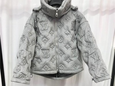 Monogram Bomber Jacket Coat Cheap               Men's Down jackets