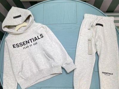 FOG Essentials Fear of God Tracksuit sweatshirt hoodies boy children toddler