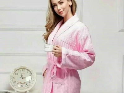Woman Waffle Bathrobe