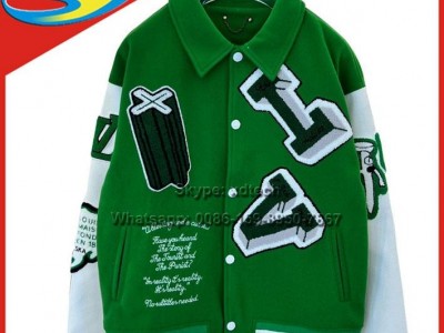 MULTI-PATCHES VARSITY BLOUSON,               Coats, Men Coats