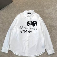 Wholesale newest            Shirt casual long sleeve cotton men's shirts