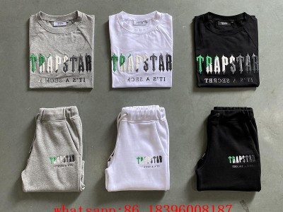 wholesale newest  Trapstar best original quality t shirts and shorts clothing
