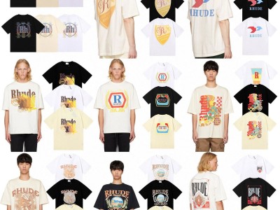Wholesaler Rhude t shirts Cheap Rhude cotton t-shirt men Rhude tee shirts Rhude