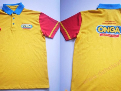 High Quality Customized logo 250gsm Cotton Fabric School Uniform Polo Shirt