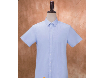Custom Made High Quality 100% Cotton Women Ladies short Sleeve shirt