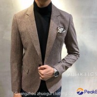 Men’s fashion clothing business suit coat dress western style Skype:jullylee0212