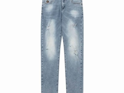 Wholesale new men jeans pants               Denim Jeans Light Indigo