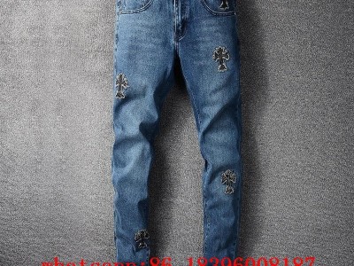 wholesale 1:1 Top quality Chrome Hearts newest youngest jeans clothes