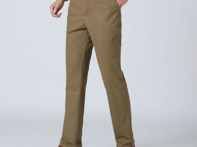 Wholesale Customerized Men's Pants 100% Cotton Casual Plus Size Men's Trousers