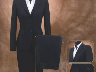 sexy woman office suit coat pant black blue suits ladies elegant office uniform