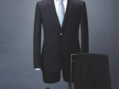 Bespoke men's Virgin Wool Suit, Slim Fit