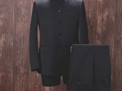 Custom  men's Wool Suit, Regular Fit