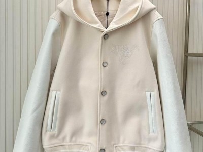 Wholesale               Calfskin Sailor Varsity Jacket Hooded Outdoor Windbreake