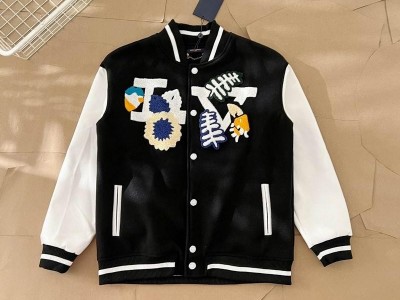 Wholesale newest               Jean Baseball Jacket Hip Hop Streetwear Baseball