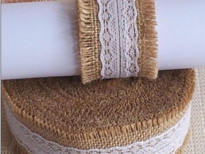 wedding burlap wreath, Jute Ribbon /,Burlap goods/jute twine
