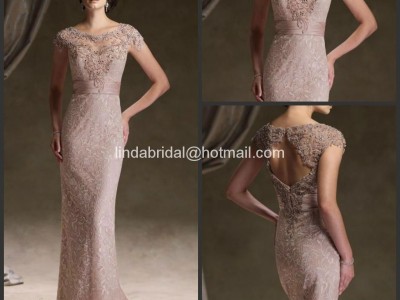 Lace Mother of the Bride Dresses Formal Gowns Maid of Honour Bridesmaid Dresses