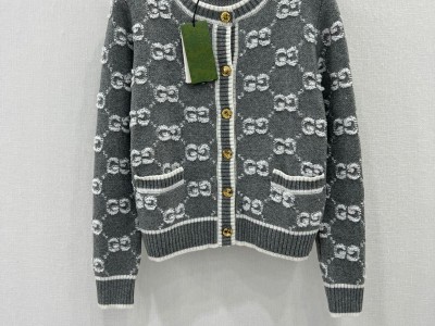 Cheap       Gg Wool Cardigan discount       Wool knit top Women's       Sweaters