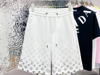 Pants, White Pants, Men Short Pants