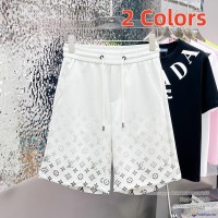 Pants, White Pants, Men Short Pants