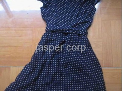 ladies used silk dress